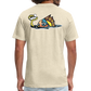 Peper Fish F/ Big Fish B T-Shirt by Next Level - heather cream