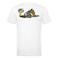 Peper Drip F/ Fish B T-Shirt by Next Level - white