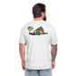Peper Drip F/ Fish B T-Shirt by Next Level - white