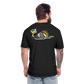 Peper Drip F/ Fish B T-Shirt by Next Level - black