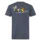 Peper Drip F/ Fish B T-Shirt by Next Level - heather navy