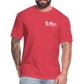 Peper Drip F/ Fish B T-Shirt by Next Level - heather red