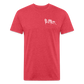 Peper Drip F/ Fish B T-Shirt by Next Level - heather red