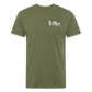 Peper Drip F/ Fish B T-Shirt by Next Level - heather military green