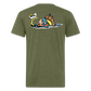 Peper Drip F/ Fish B T-Shirt by Next Level - heather military green