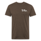 Peper Drip F/ Fish B T-Shirt by Next Level - heather espresso