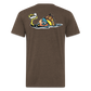 Peper Drip F/ Fish B T-Shirt by Next Level - heather espresso