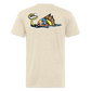 Peper Drip F/ Fish B T-Shirt by Next Level - heather cream