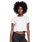 Woodsboro Black Bk Women's Cropped T-Shirt - white