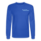 Az Flat Men's Long Sleeve T-Shirt - royal blue