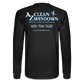 Az Flat Men's Long Sleeve T-Shirt - black