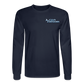 Az Flat Men's Long Sleeve T-Shirt - navy