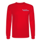 Az Flat Men's Long Sleeve T-Shirt - red