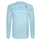 Az Flat Men's Long Sleeve T-Shirt - powder blue