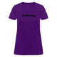 efforting Krystal Women's T-Shirt - purple