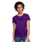 efforting Krystal Women's T-Shirt - purple