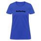 efforting Krystal Women's T-Shirt - royal blue
