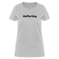 efforting Krystal Women's T-Shirt - heather gray