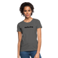 efforting Krystal Women's T-Shirt - charcoal