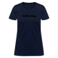 efforting Krystal Women's T-Shirt - navy