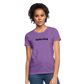 efforting Krystal Women's T-Shirt - purple heather