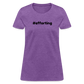 efforting Krystal Women's T-Shirt - purple heather