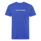 Old Short 1 Fitted Cotton/Poly T-Shirt by Next Level - heather royal