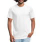 old short 2 Fitted Cotton/Poly T-Shirt by Next Level - white