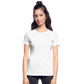 Old Short Girl Gildan Ultra Cotton Ladies T-Shirt - white