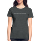 Old Short Girl Gildan Ultra Cotton Ladies T-Shirt - deep heather