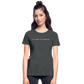 Old Short Girl Gildan Ultra Cotton Ladies T-Shirt - deep heather