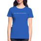 Old Short Girl Gildan Ultra Cotton Ladies T-Shirt - royal blue