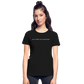 Old Short Girl Gildan Ultra Cotton Ladies T-Shirt - black