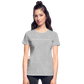 Old Short Girl Gildan Ultra Cotton Ladies T-Shirt - heather gray