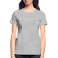 Old Short Girl Gildan Ultra Cotton Ladies T-Shirt - heather gray