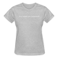 Old Short Girl Gildan Ultra Cotton Ladies T-Shirt - heather gray