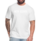 the drew 1 Fitted Cotton/Poly T-Shirt by Next Level - white