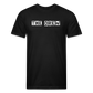 the drew 1 Fitted Cotton/Poly T-Shirt by Next Level - black