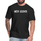 the drew 1 Fitted Cotton/Poly T-Shirt by Next Level - black