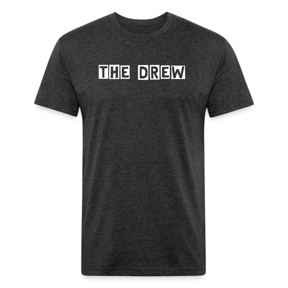 the drew 1 Fitted Cotton/Poly T-Shirt by Next Level - heather black