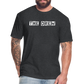 the drew 1 Fitted Cotton/Poly T-Shirt by Next Level - heather black