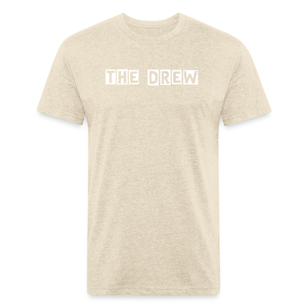 the drew 1 Fitted Cotton/Poly T-Shirt by Next Level - heather cream
