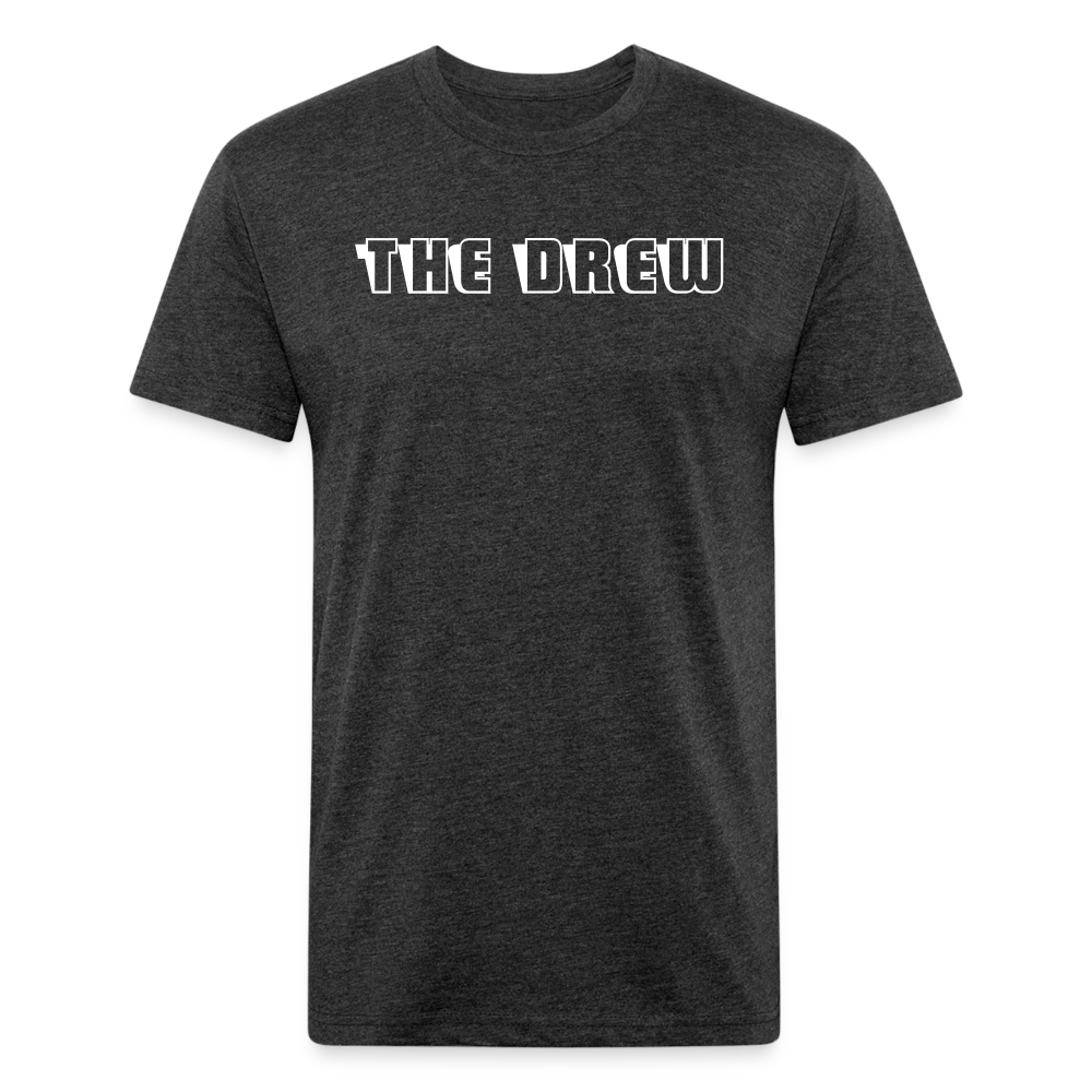 the drew 2 Fitted Cotton/Poly T-Shirt by Next Level - heather black