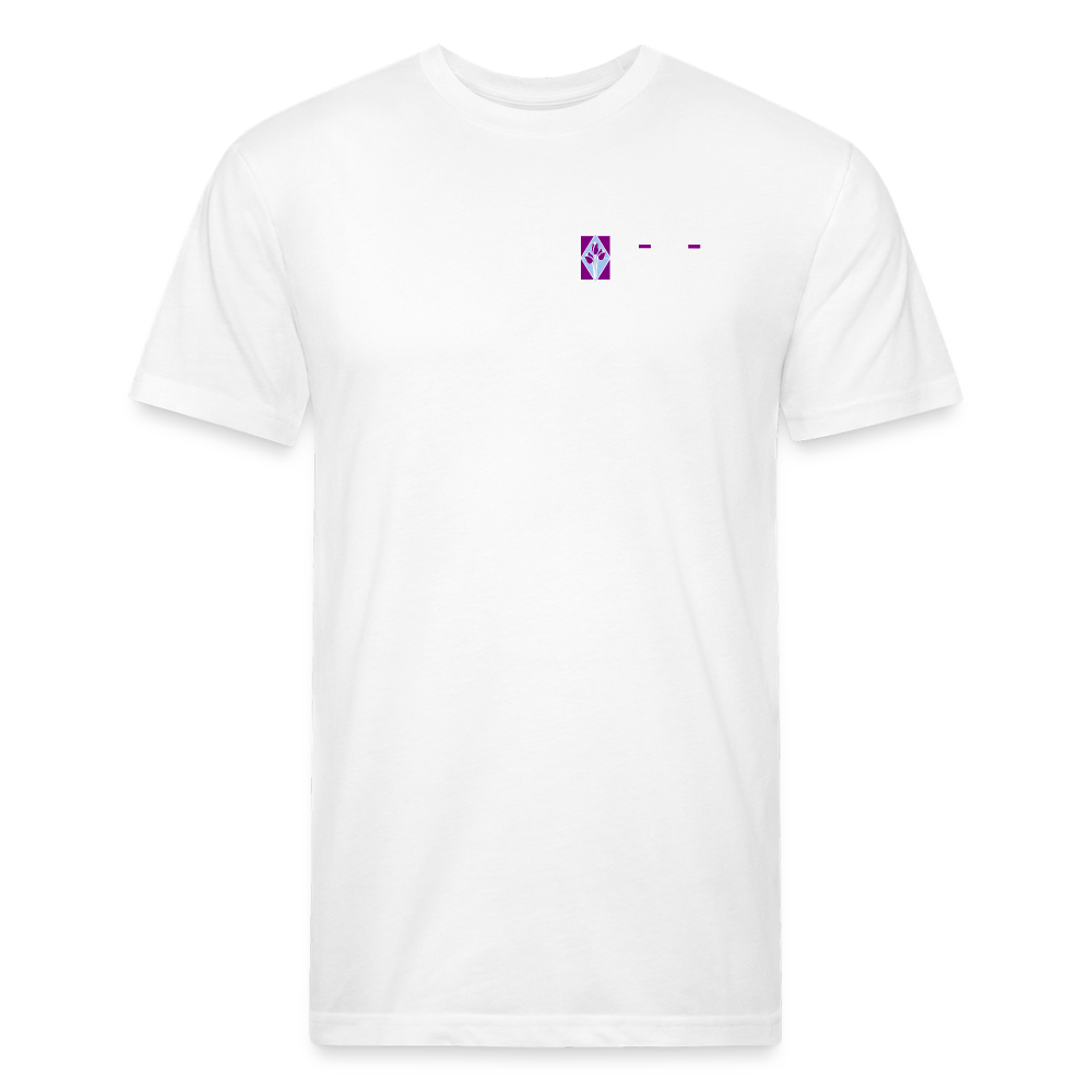 deizinz1 Fitted Cotton/Poly T-Shirt by Next Level - white