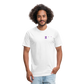 deizinz1 Fitted Cotton/Poly T-Shirt by Next Level - white