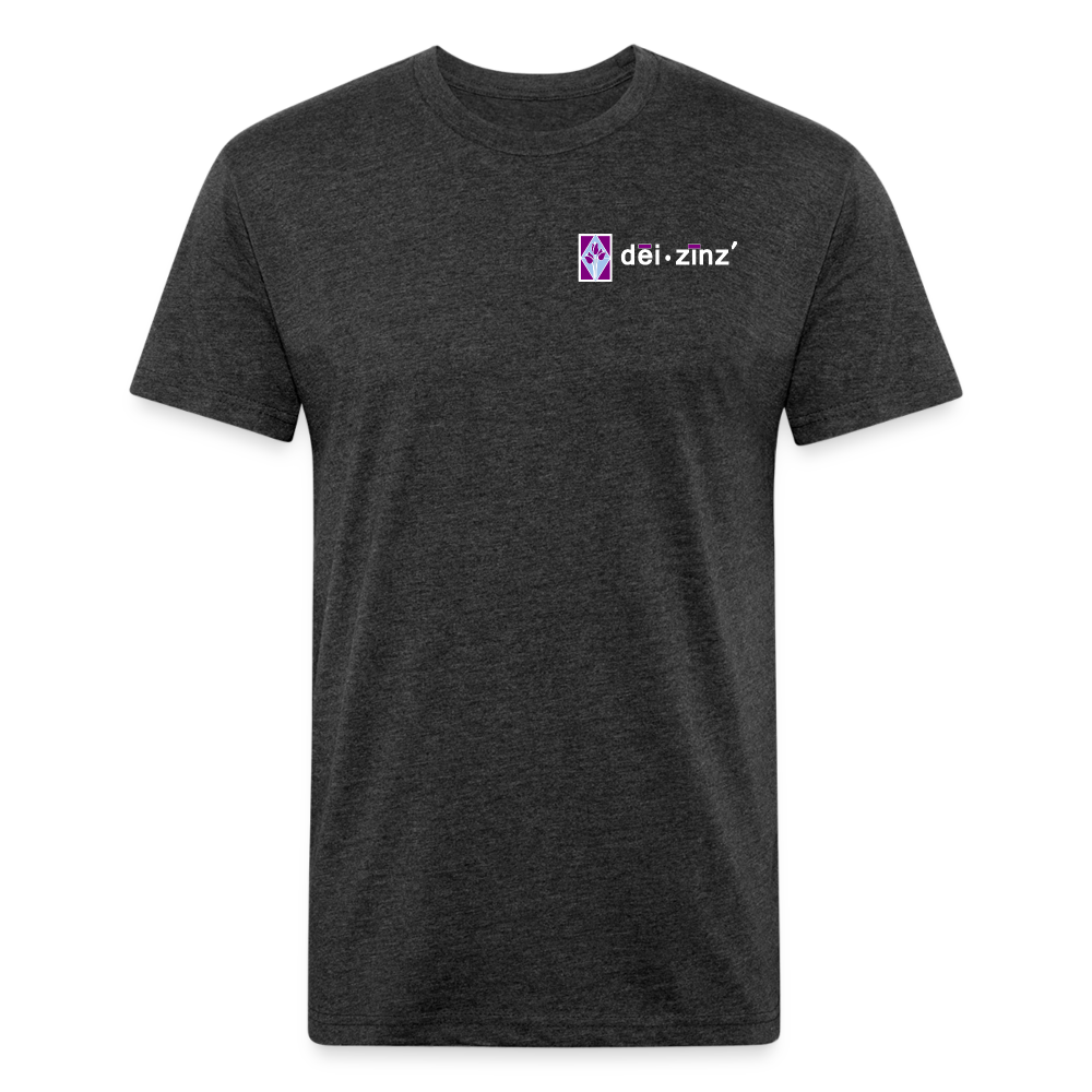 deizinz1 Fitted Cotton/Poly T-Shirt by Next Level - heather black