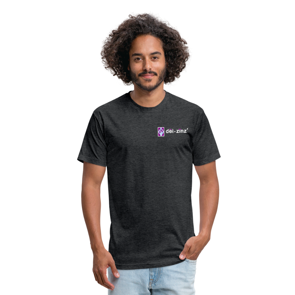 deizinz1 Fitted Cotton/Poly T-Shirt by Next Level - heather black
