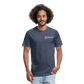 deizinz1 Fitted Cotton/Poly T-Shirt by Next Level - heather navy