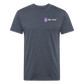 deizinz1 Fitted Cotton/Poly T-Shirt by Next Level - heather navy