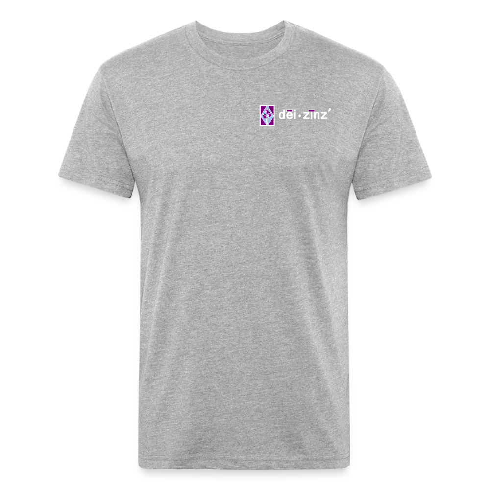 deizinz1 Fitted Cotton/Poly T-Shirt by Next Level - heather gray